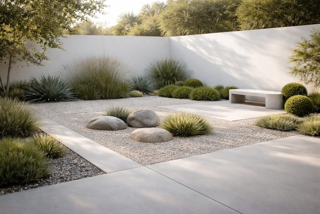 découvrez les principes de base du jardin minimaliste pour créer un espace épuré, harmonieux et facile à entretenir.