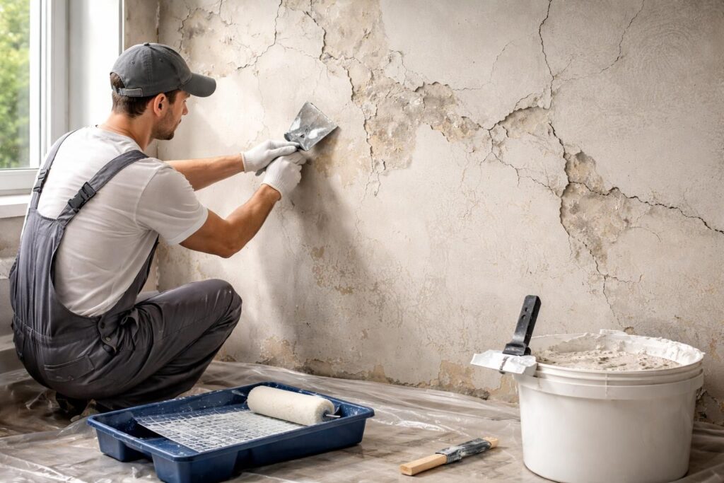 apprenez comment refaire un mur abîmé proprement grâce à nos conseils simples et efficaces pour restaurer vos murs et leur redonner un aspect neuf.