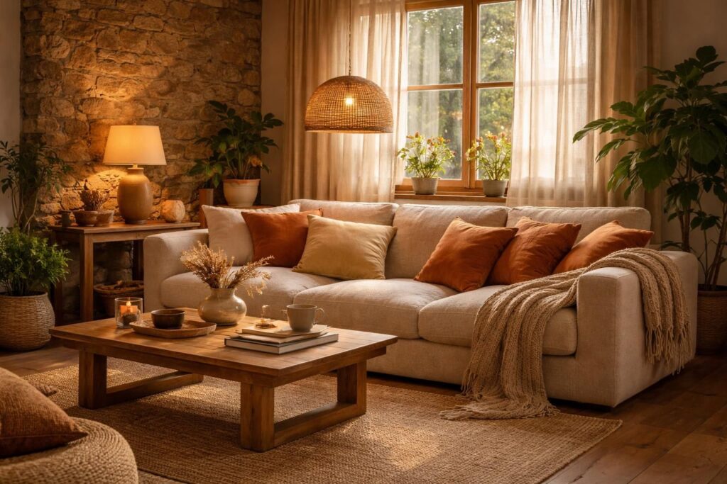 découvrez nos idées déco pour créer une maison chaleureuse et accueillante, alliant confort, style et convivialité.