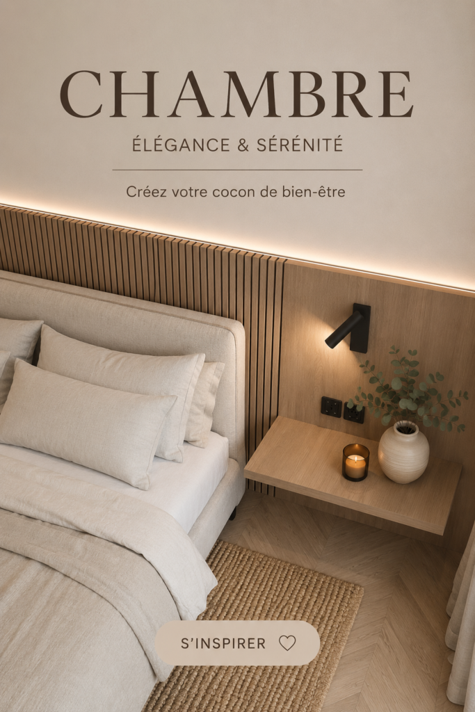 Chambre décorée dans un style berbère chaleureux avec des textiles colorés et des motifs géométriques.