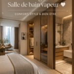 Une suite parentale chic avec dressing et salle de bain intégrée