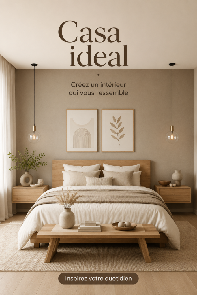 Une décoration intérieure chaleureuse inspirée de tendances modernes