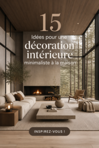 Un salon minimaliste aux couleurs neutres avec un canapé épuré et une décoration simple.