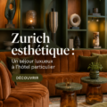 Vue de l'Home Hotel à Zurich avec ses élégants balcons et façades.