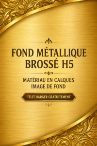 Un mur décoré avec un fond en métal brossé qui ajoute une touche moderne à l'intérieur.
