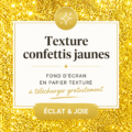 Un assortiment de confettis en papier coloré sur une table de fête.