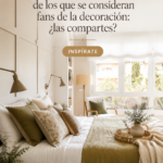 Chambre élégante décorée avec des éléments modernes et chaleureux