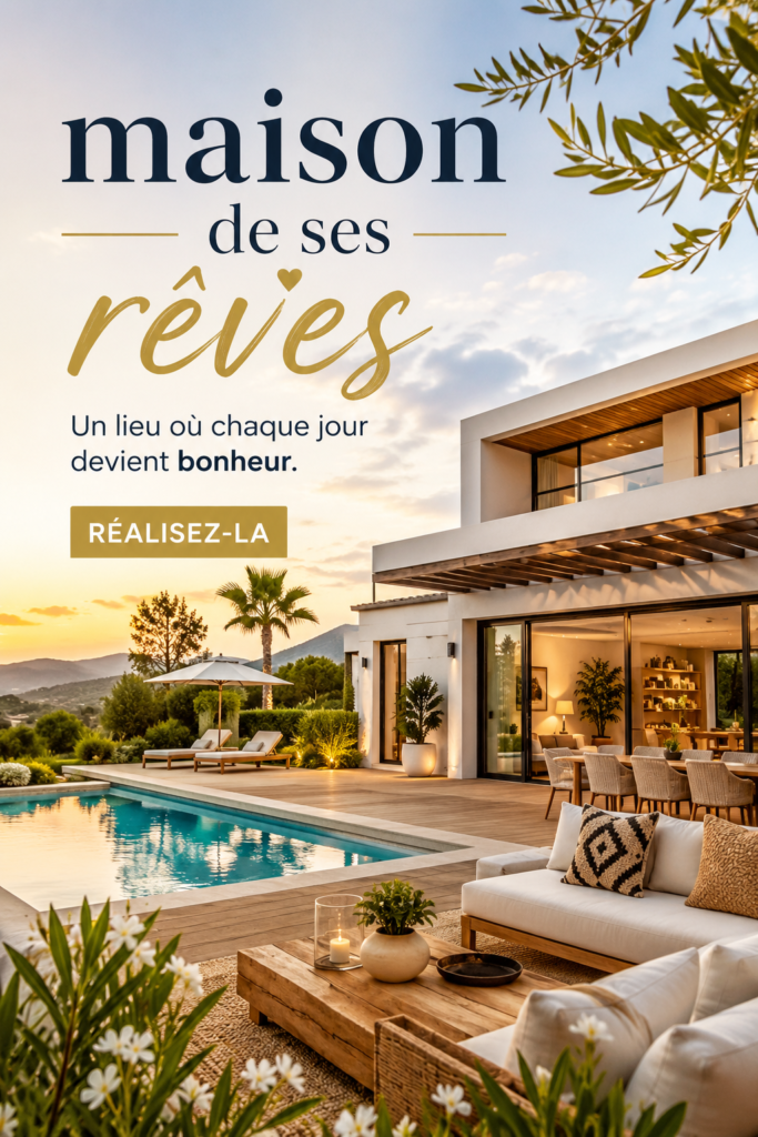 Un intérieur chaleureux représentant une maison de rêve avec une décoration accueillante.
