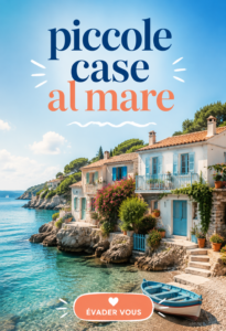 Une charmante petite maison en bord de mer avec vue panoramique sur l'océan.