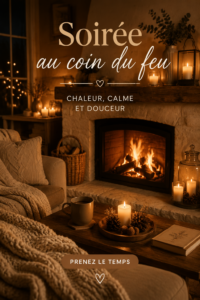 Salon cosy avec coussins et lumière douce pour une ambiance cocooning
