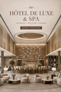Une pièce de salon décorée avec des éléments de luxe et un design chaleureux.
