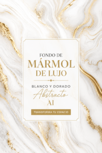 Fond marbré blanc et doré élégant pour décoration intérieure