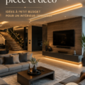 Intérieur moderne et chaleureux avec des éléments déco tendances et économiquement accessibles.