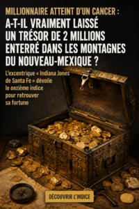 Image d'une montagne mystérieuse où un trésor serait caché.