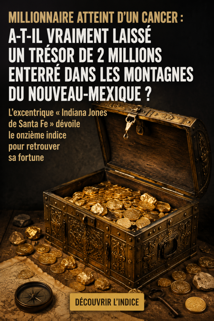 Image d'une montagne mystérieuse où un trésor serait caché.