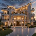 Intérieur d'une maison de luxe avec décoration élégante