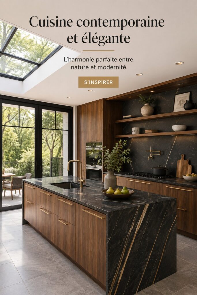 Un intérieur moderne alliant luxe et confort avec des meubles élégants et des couleurs apaisantes